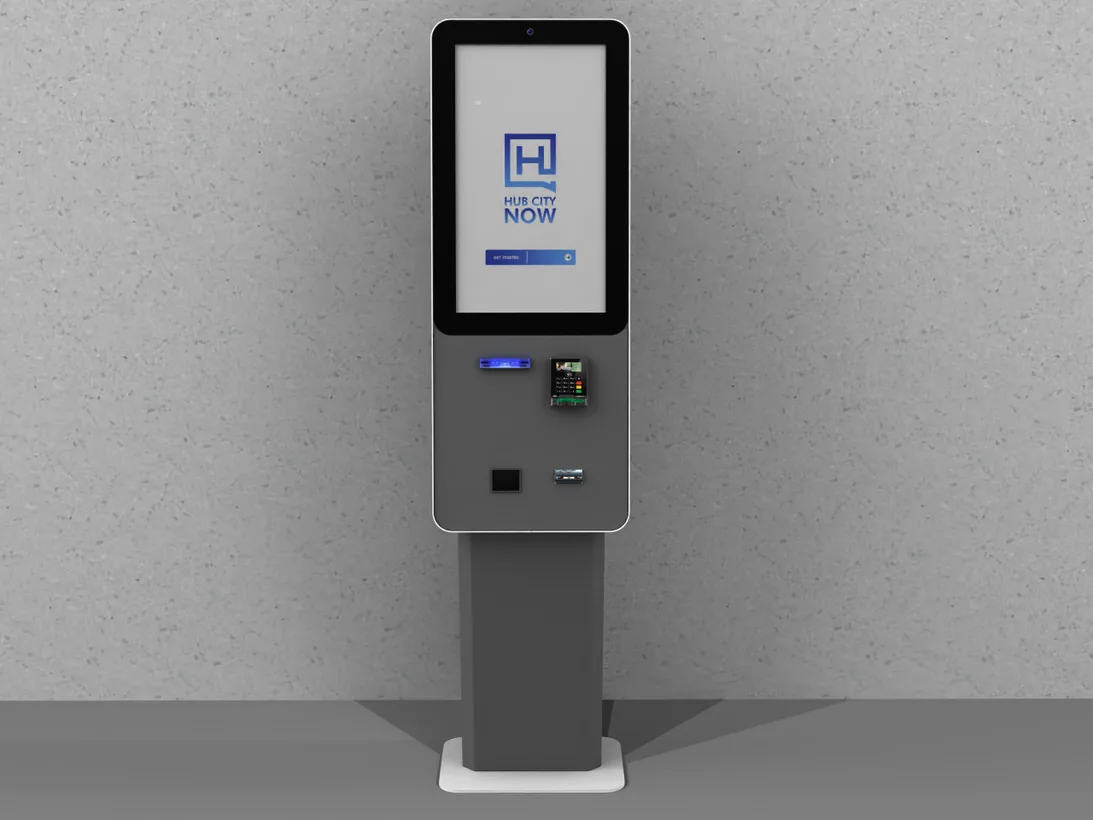 Touch screen payment unit concept