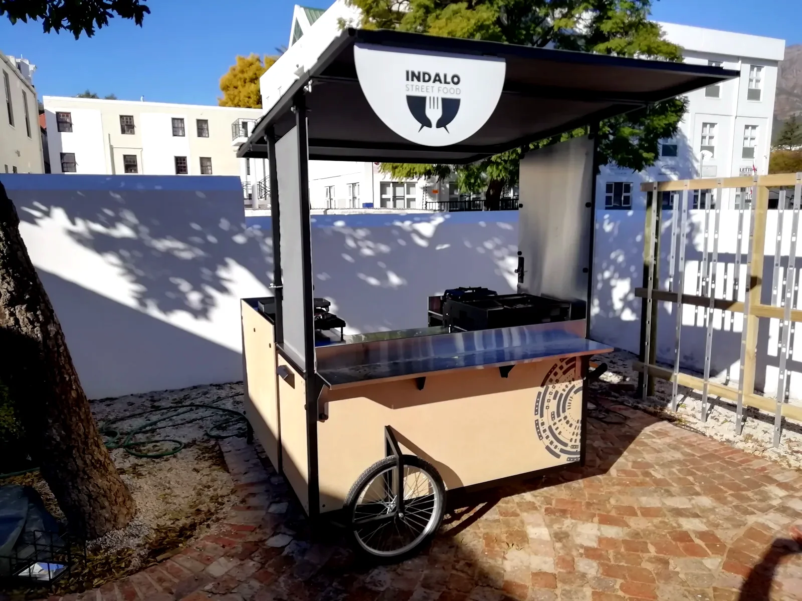 Kasi Kart product build with stainless work surfaces