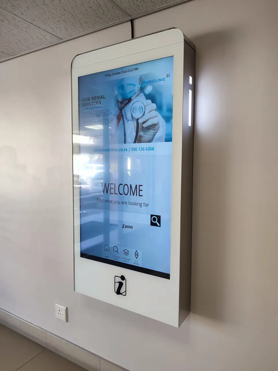 Installed window touch-screen hardware